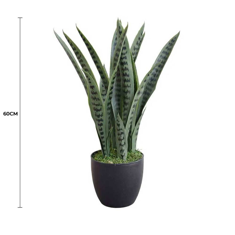 Artificial Snake Plant Sansevieria 60cm – UV Resistant