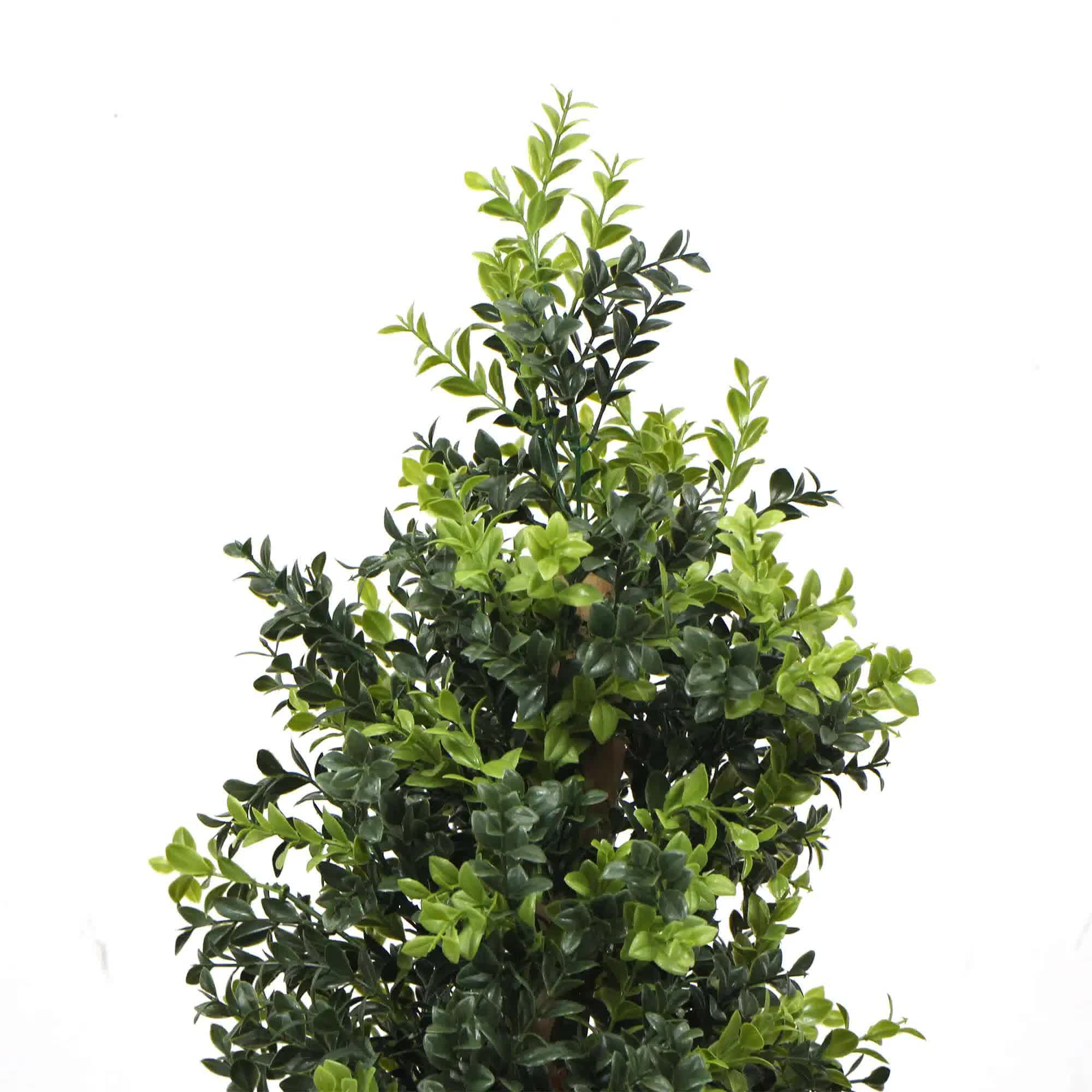 Artificial Potted Topiary Tree 120cm – UV Resistant