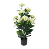 Premium Artificial White Hydrangea Tree 90cm – UV Resistant