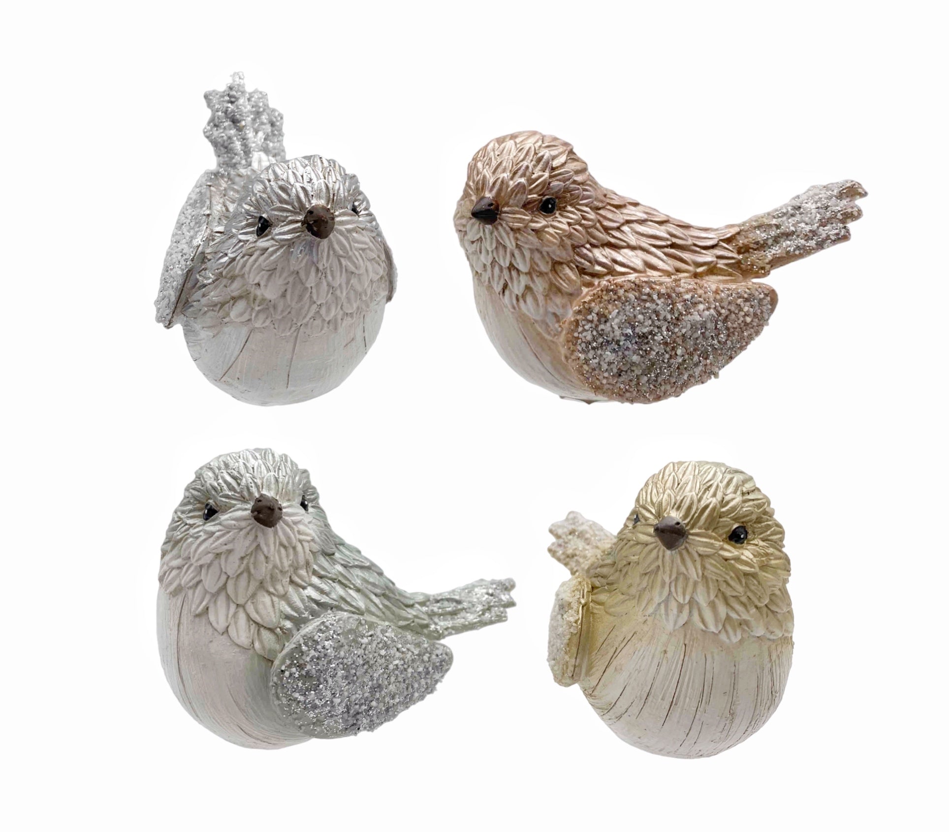 Bulk 24 Xmas Bird Assort 11cm