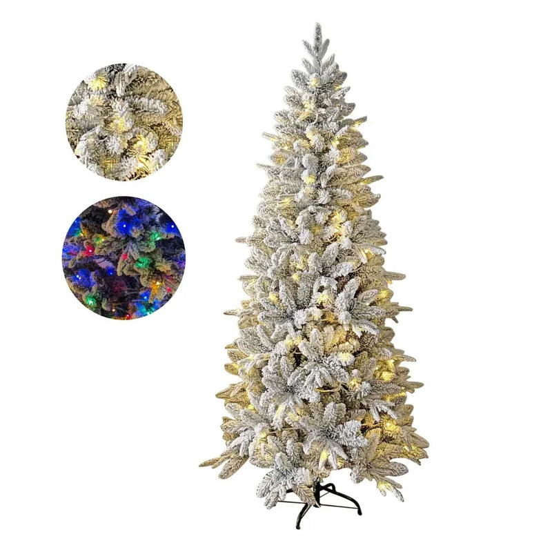 1.8m Snow Christmas Tree – 260 Mixed LEDs