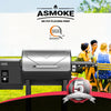 Asmoke AS500N-2 Wood Pellet Grill – Silver