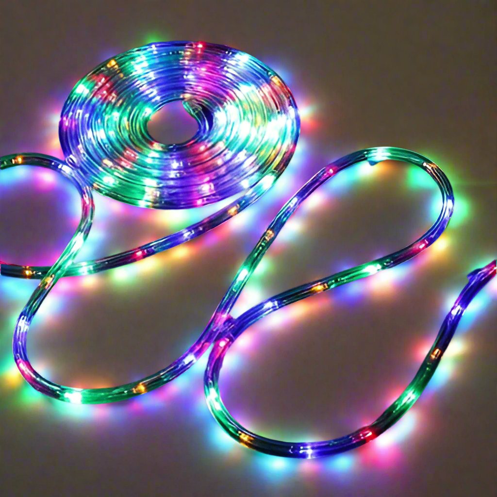 LED Rope Light 20m – Flashing Multicolour