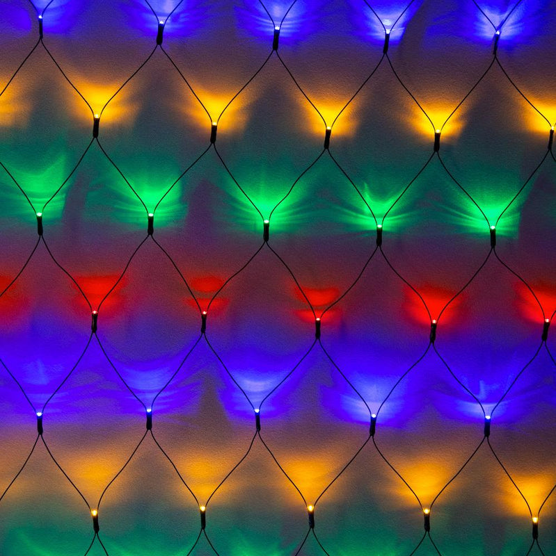 360 LED Net Lights – Cool White