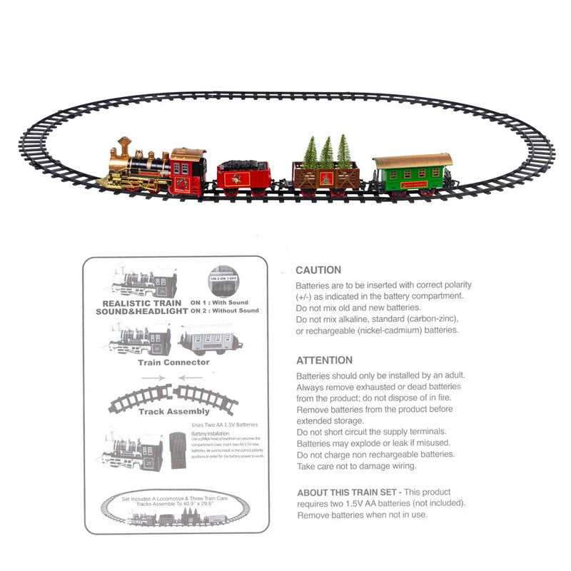 Christmas Village Train Set