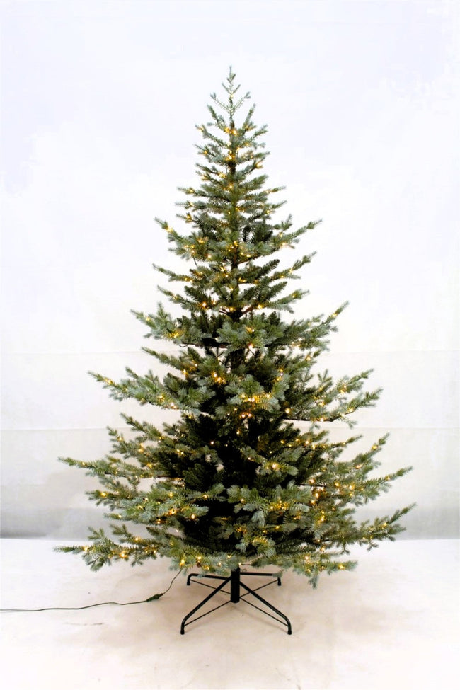 7.5FT Grey Green Christmas Tree