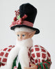 Luxury Christmas Caroller Elf – 65cm Green & Red