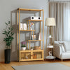 6-Tier Bamboo Shelf Unit – Freestanding Storage Bookcase & Plant Display Stand