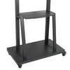 Rolling TV Floor Mount Stand 32"–80" – Mobile Bracket VESA 600×400 65kg