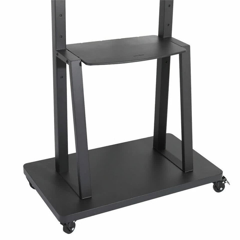 Rolling TV Floor Mount Stand 32"–80" – Mobile Bracket VESA 600×400 65kg