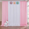 3×3m White Wedding Backdrop Curtains – Event & Party Decor