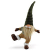 One-Legged Standing Christmas Gnome - Santa & Rudolph Plush Faceless Dwarf Figurine