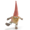 One-Legged Standing Christmas Gnome - Santa & Rudolph Plush Faceless Dwarf Figurine