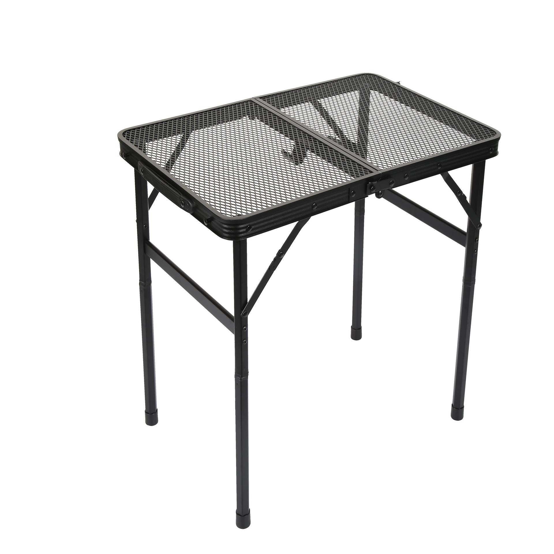 Portable Folding Camping Table 60x40cm Adjustable