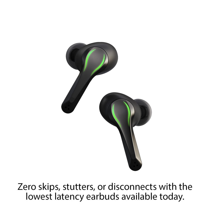 Nuraboost Edge Gaming Earbuds – Ultra Low Latency, Bluetooth 5.0 (Matte Black)
