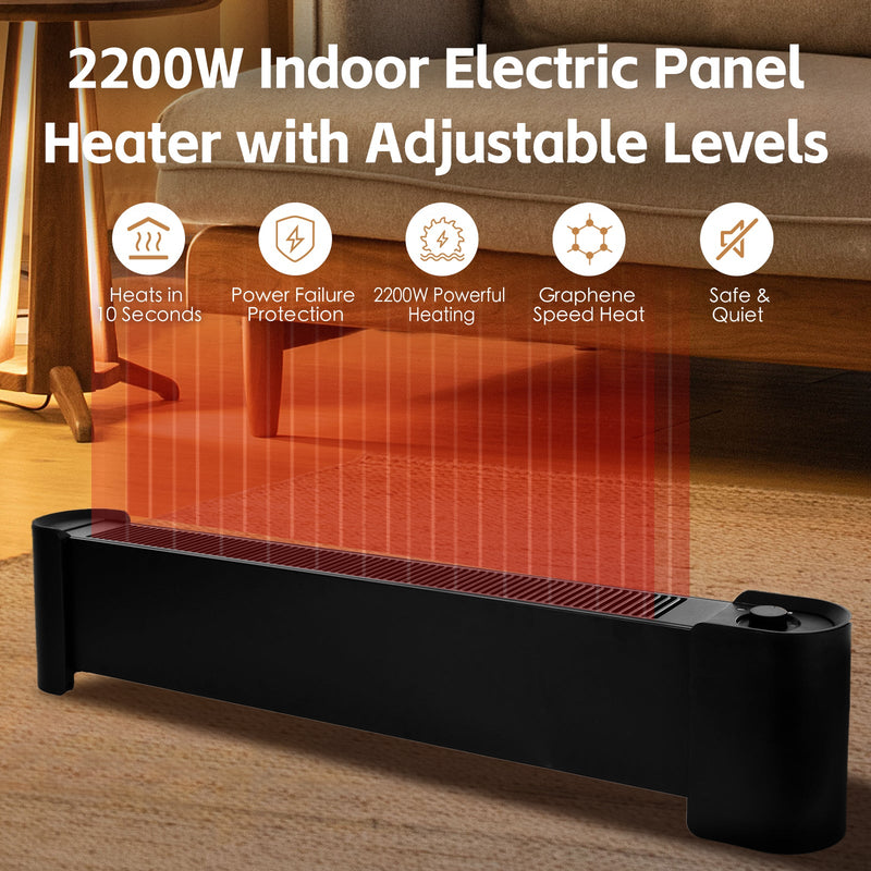 2200W Graphene Electric Floor Heater