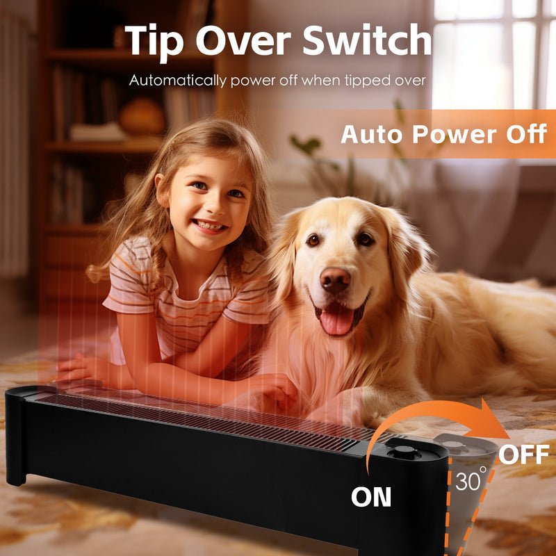 2200W Graphene Electric Floor Heater