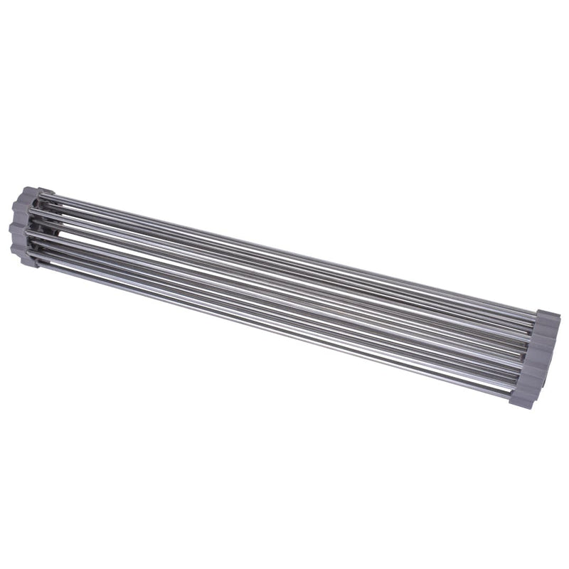 Silver Over-Sink Dish Drying Rack