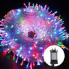 400 Low Voltage LED Curtain Lights 8 Functions 1.9x2M Multicolor