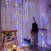 400 Low Voltage LED Curtain Lights 8 Functions 1.9x2M Multicolor