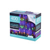 400 Low Voltage LED Curtain Lights 8 Functions 1.9x2M Multicolor