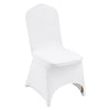 VEVOR Stretch Spandex Folding Chair Covers – White, 100 Pack