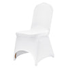 VEVOR Stretch Spandex Folding Chair Covers – White, 100 Pack