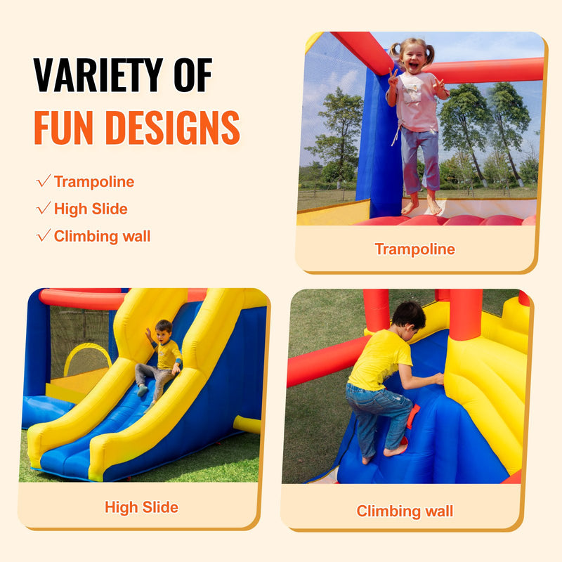 VEVOR Kids Jumping Castle with Slide – 3.4m