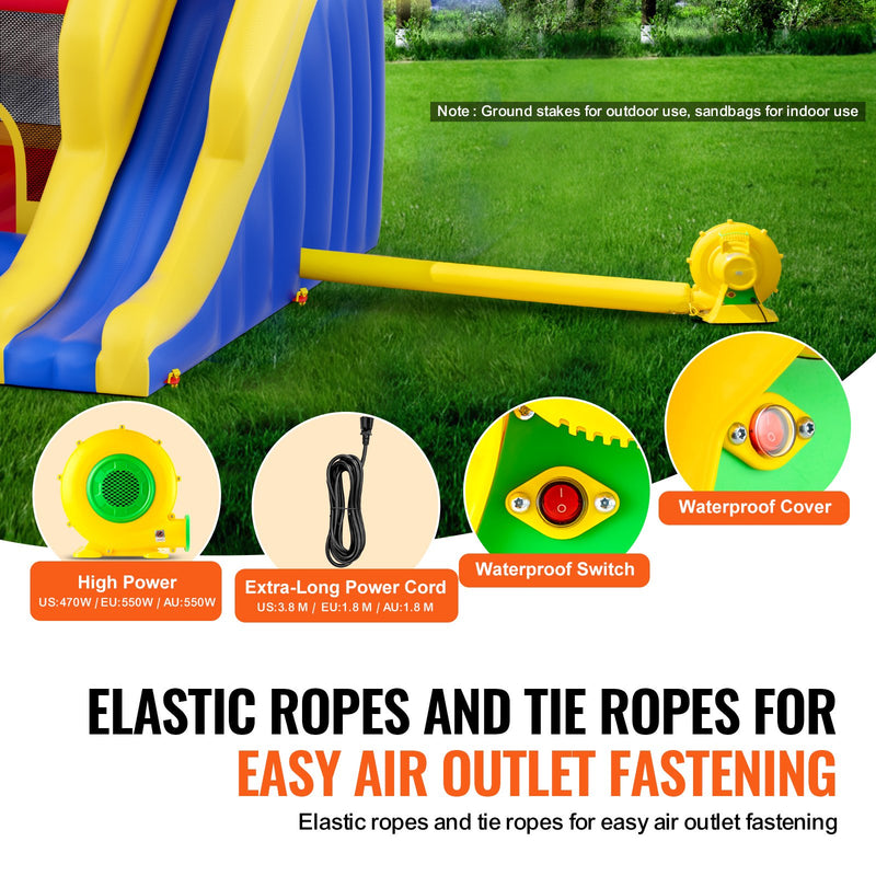 VEVOR Kids Jumping Castle with Slide – 3.4m