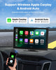 VEVOR CarPlay Touchscreen Car Stereo + Backup Camera