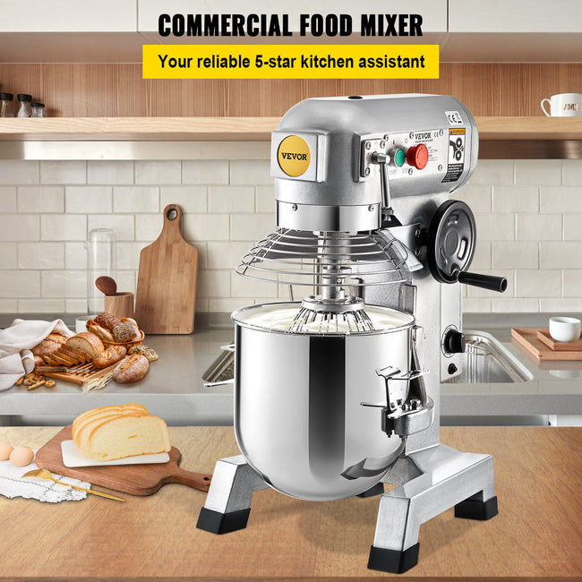 VEVOR 30Qt Commercial Food Mixer 1100W