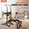 VEVOR Power Tower – Adjustable Pull Up & Dip Station with Bench