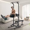 VEVOR Power Tower – Adjustable Pull Up & Dip Station with Bench