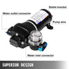 VEVOR 12V 40PSI Diaphragm Water Pump 17L/min