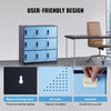 9-Door Metal Storage Cabinet – Black