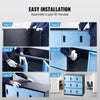 9-Door Metal Storage Cabinet – Black
