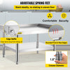 VEVOR Stainless Steel Grill Prep Table 122x76cm with Adjustable Undershelf