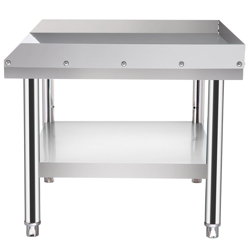 VEVOR Stainless Steel Grill Prep Table 152x76cm with Adjustable Undershelf