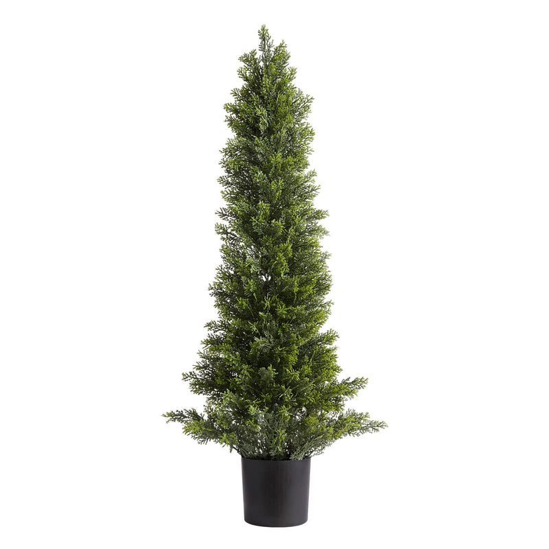 VEVOR Artificial Cedar Topiary Trees 2PCS 91cm Indoor Outdoor Decor