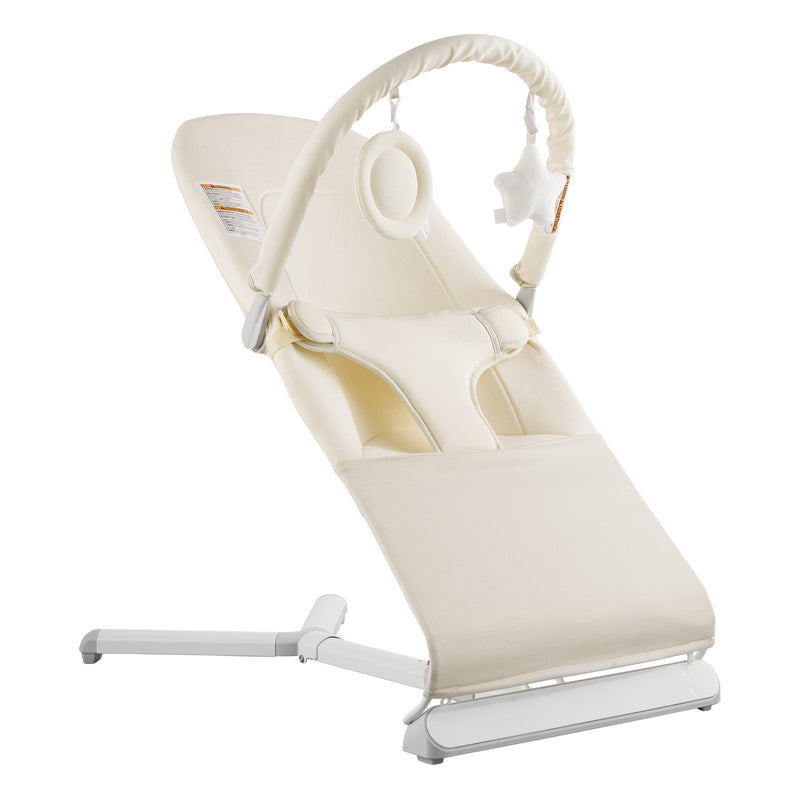 Baby Folding Bouncer Seat with Toy Bar – 0-9 Months