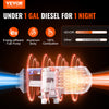 VEVOR 12V 2KW Diesel Air Heater – Bluetooth App Control with Remote & LCD