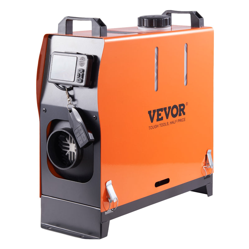 VEVOR 8KW Diesel Air Heater – Bluetooth App Control with Remote & LCD