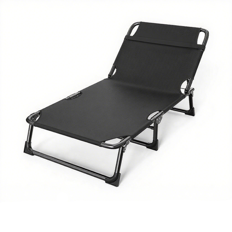 Zero Gravity Folding Sun Lounger – Black