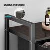 Metal Laundry Hamper with Shelf & 2 Bags