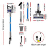Devanti 300W Cordless Stick Vacuum Cleaner – Self-Standing