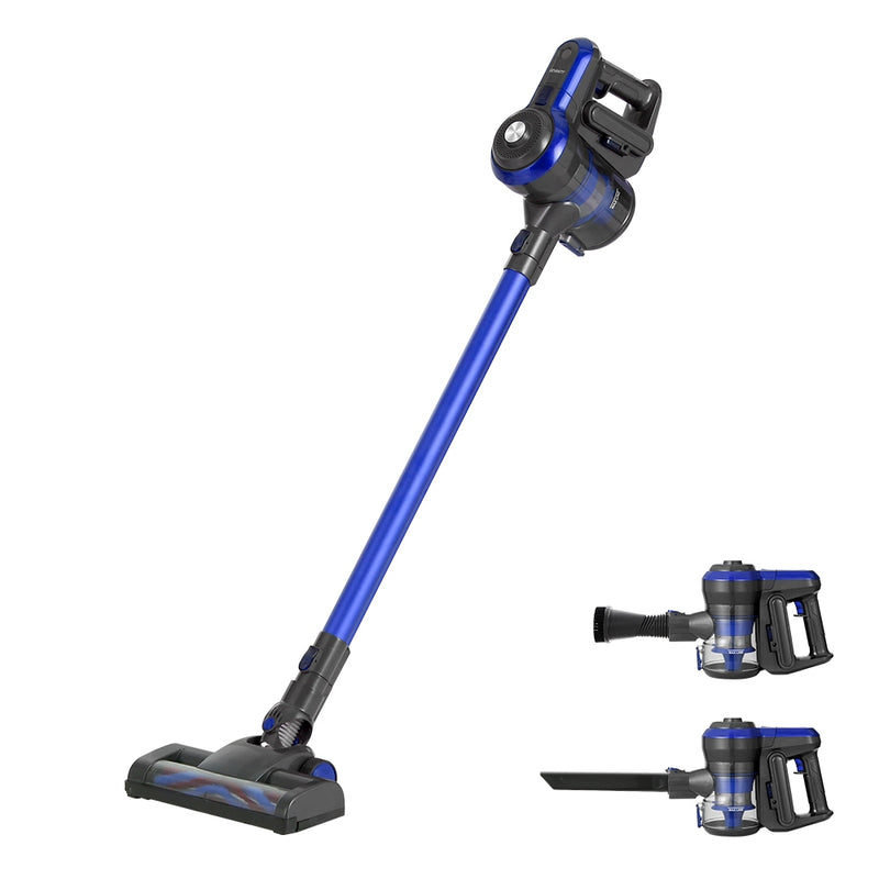 Devanti 250W Cordless Stick Vacuum Cleaner – Blue