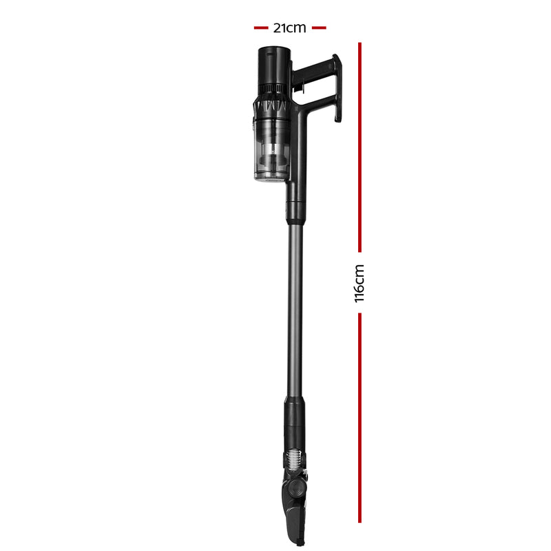 Devanti 350W Cordless Stick Vacuum Cleaner – Grey