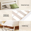 AVIS Single Size 2-in-1 Trundle Bed – White