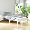 Artiss SOFIE King Single Bed Frame – White
