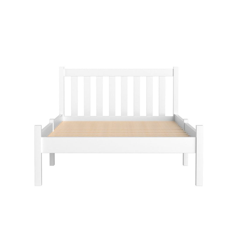 Artiss SOFIE King Single Bed Frame – White